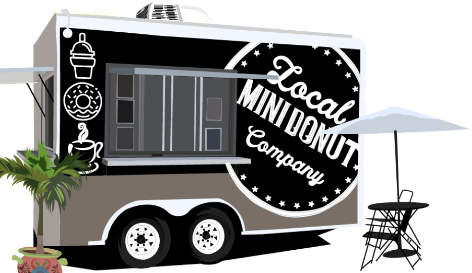 Mini Donut Co Truck In Tampa